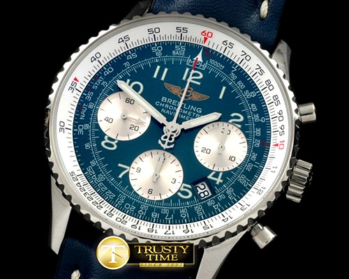 브라이틀링 Navitimer SS/LE Blue Num 7750 -BSW0281C