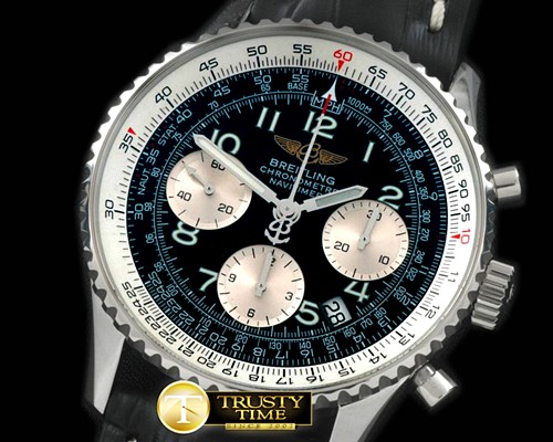 브라이틀링 Navitimer SS/LE Black Num 7750 -BSW0281E
