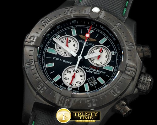 브라이틀링 Seawolf Chrono PVD/NY Black Stk Swiss Eta Qtz 251.262 -BSW0282C