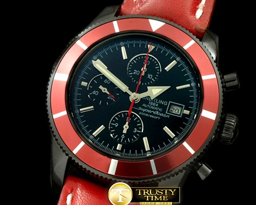 브라이틀링 Superocean Heritage Chrono PVD/LE Black A7750 -BSW0300B