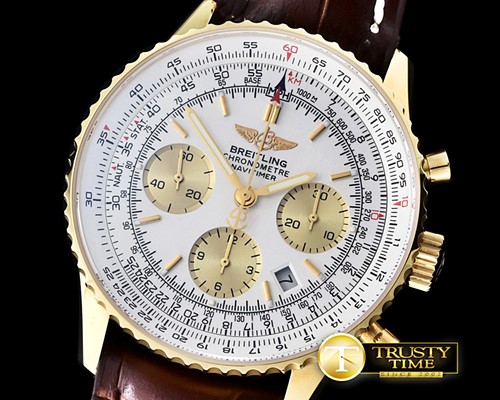 브라이틀링 Navitimer RG/LE White Sticks A7750 -BSW0309