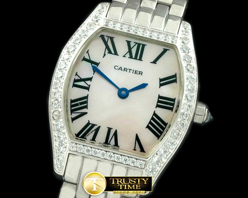 까르띠에 Tortue De Cartier SS/SS MPink Swiss Quartz -CAR0301A