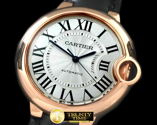 까르띠에 Ballon De Cartier Mid RG/LE White Roman Miyota -CAR0319