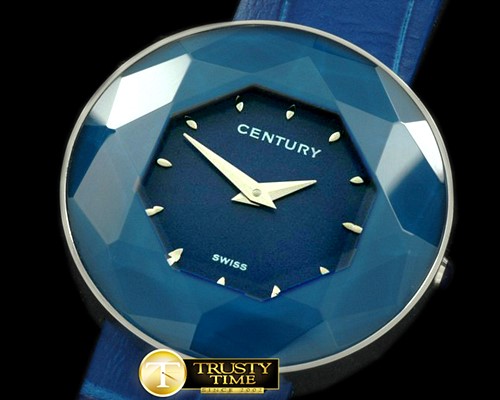 센츄리 Couture Ladies SS/LE Blue Swiss Qtz -CEN003C