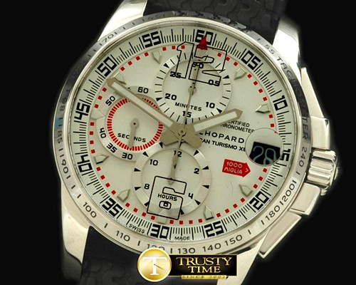 쇼파드 Mile Miglia GTXXL Chrono Limited Ed SS Wht A07.211 -CH112A