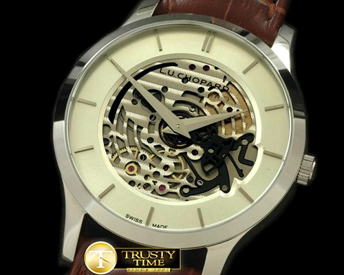 쇼파드 LUC XP Skeletec SS/LE White Asia 2813 -CH114A