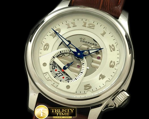 쇼파드 LUC Tech Twist SS/LE White Asia 2813 -CH115B