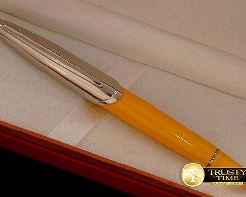 페라리 Montegrappa Ferrari LE Yellow/Silver Cap Rollerball -FP001C