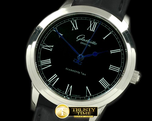 글라슈테 Senator Sixties SS/LE Black Asian 2824 -GLA0027C