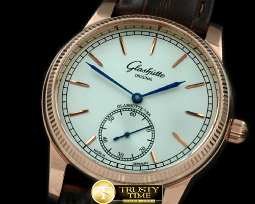글라슈테 Senator Auto RG/LE White Asian 2824 -GLA0028A