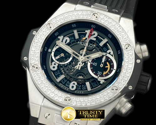 위블로 Big Bang Unico SS/RU Skeleton Asian 7750 -HUB0330A