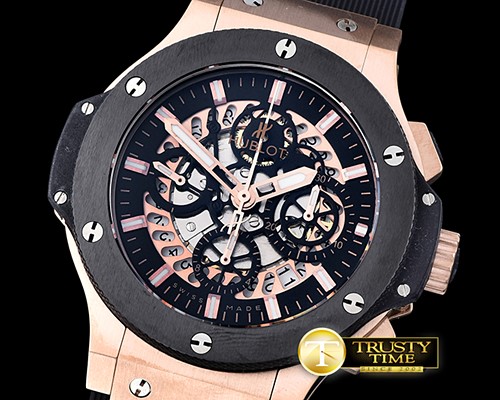 위블로 Aero Big Bang RG/CER/RU Skeletonal A7750 Mod -HUB0341