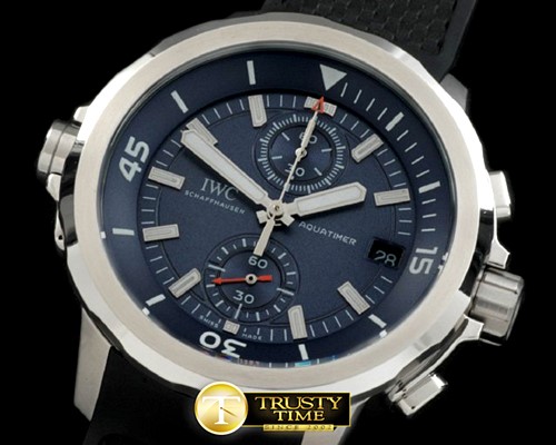 IWC 2013 Aquatimer SS/RU Grey Jap Quartz -IWC0224D