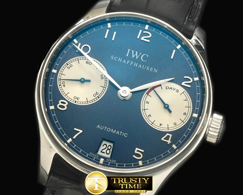 IWC Portugese 5007 SS/LE Blue -IWC0242B