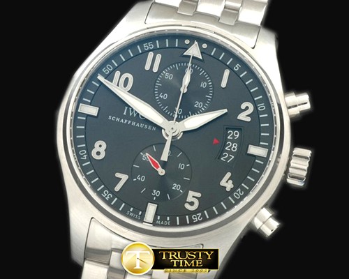 IWC Spitfire SS/SS Grey 7750 -IWC0244