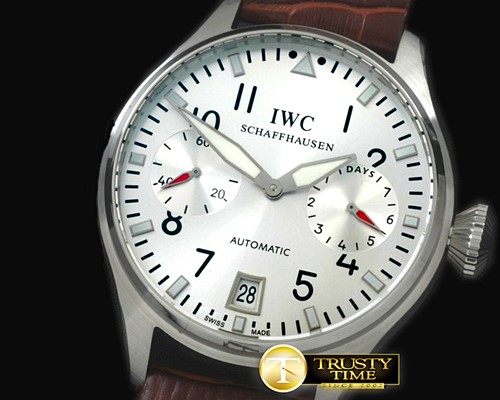 IWC Big Pilot 7 Days SS/LE White A52010 -IWC0252A