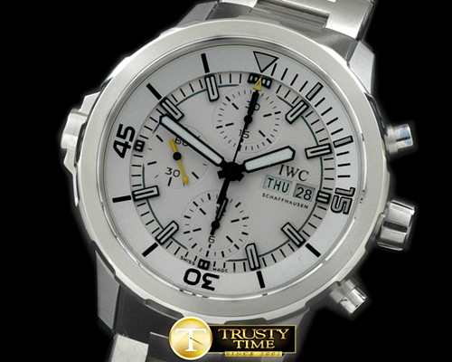 IWC 2014 Aquatimer Cousteau Diver SS/SS White A7750 -IWC0255A