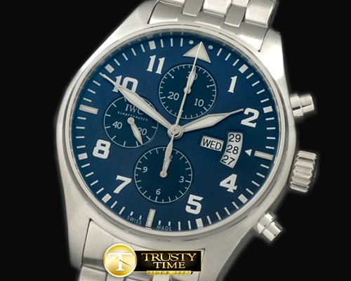 IWC Le Petit Prince SS/SS Blue A7750 -IWC0256B