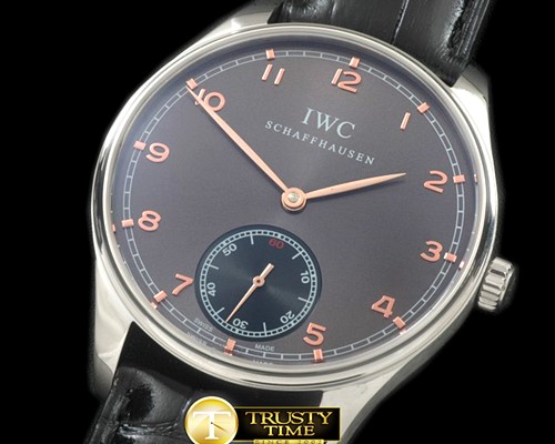 IWC Portugese Handwind SS/LE Grey Asia 6498 -IWC0257C