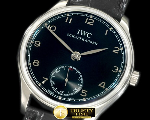 IWC Portugese 545408 HW SS/LE Black Asia 6498 -IWC0261B