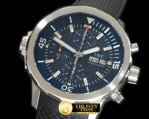 IWC 2014 Aquatimer Cousteau Diver SS/RU Grey A7750 -IWC0272C