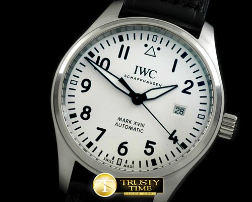 IWC Mark XVIII Wht SS/LE A2892 -IWC0279