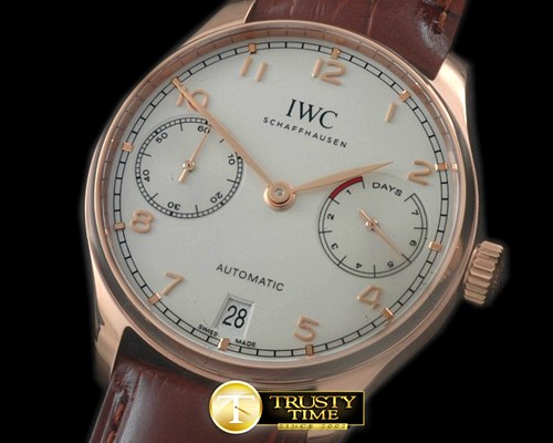 IWC Portugese 5007 RG/LE White A52010 -IWC0289B
