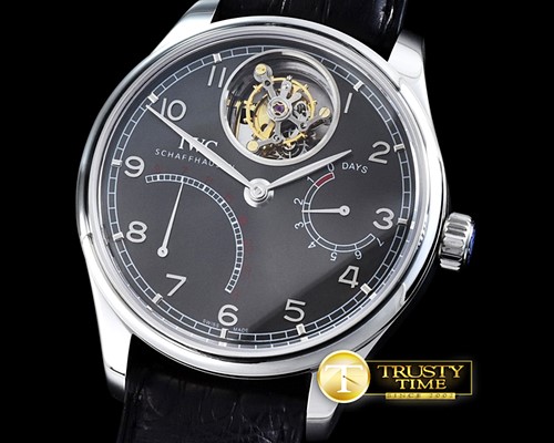 IWC Portugese Mystere Tourbillon SS/LE Grey Tourbillon -IWC0302