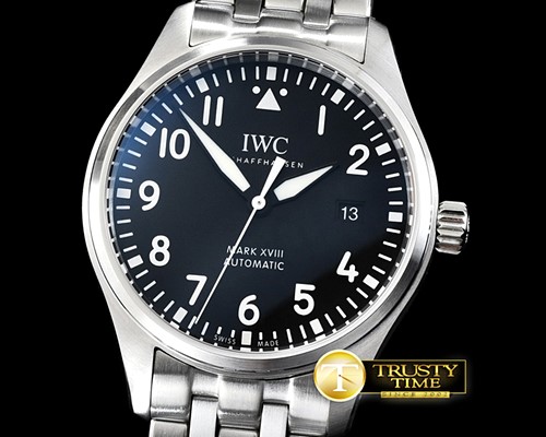 IWC Mark XVIII Blk SS/SS MK A2892 -IWC0312
