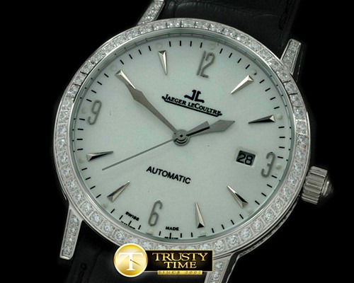 예거 르쿨트르 Master Automatic SS/LE White Asian 28242 -JL058B