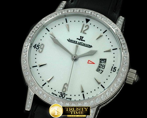 예거 르쿨트르 Master Automatic SS/LE White Asian 28242 -JL058C