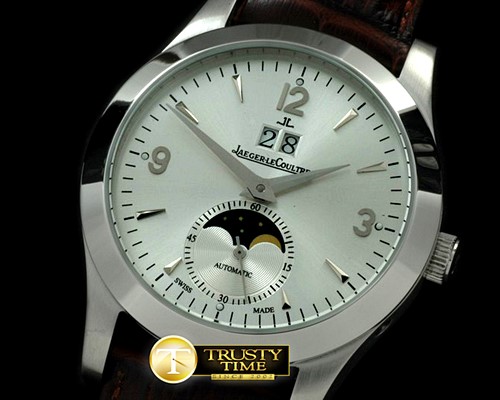 예거 르쿨트르 Master Big Date/Day Phase SS/LE White Asian 2813 -JL061A
