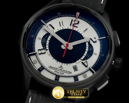예거 르쿨트르 Master Compressor Chrono PVD/LE White Jap OS Chrono Qtz -JL065A