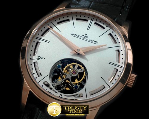 예거 르쿨트르 Master Tourbillon RG/LE White Flying Tourbillon -JL077A
