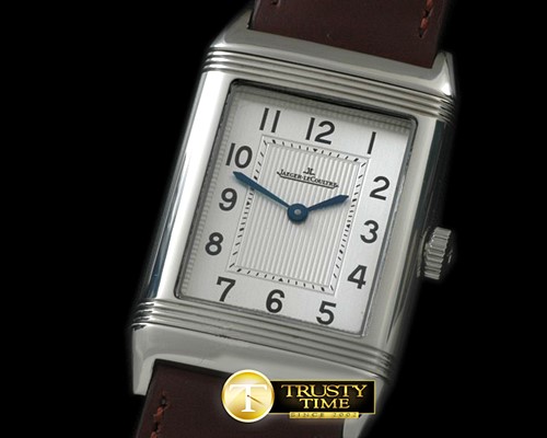 예거 르쿨트르 Reverso Classique SS/LE White Num Jap Qtz -JL079B