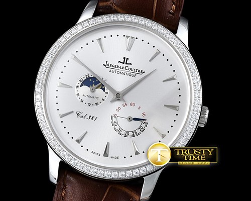 예거 르쿨트르 Master Control SS/LE White Diam BezelJap Miyota -JL080A