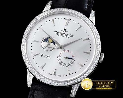 예거 르쿨트르 Master Control SS/LE White Diam BezelJap Miyota -JL080C