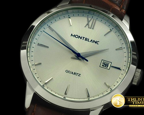 몽블랑 Men Star Classics SS/LE White Jap Quartz -MB053A