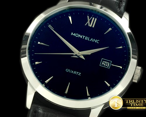 몽블랑 Men Star Classics SS/LE Black Jap Quartz -MB053B