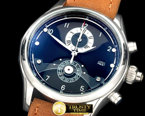 몽블랑 Star Chrono SS/LE Black Jap Qtz OS20 -MB056B