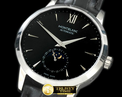 몽블랑 Star Calendar Moonphase SS/LE Black M9105 -MB057D