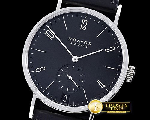 노모스 Tangomat Ruthenium Datum SS/LE Black Asia 23J -NOM017A