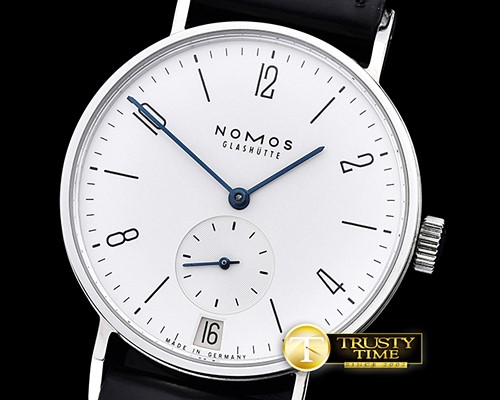 노모스 Nomos Tangente 38 Datum SS/LE White Asia 23J -NOM017C