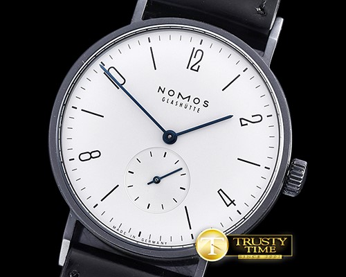 노모스 Nomos Tangente 38 Deep Black PVD/LE White Asia 23J -NOM017F