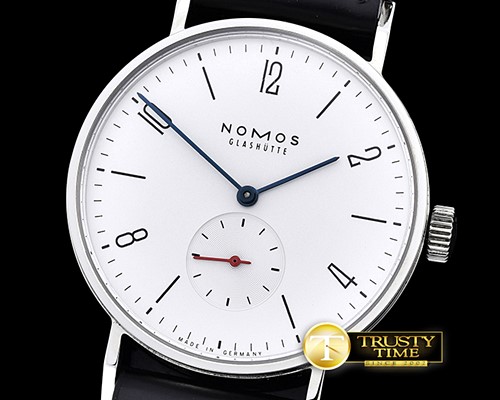 노모스 Tangente 38mm SS/LE White/Red Asia 23J -NOM017K