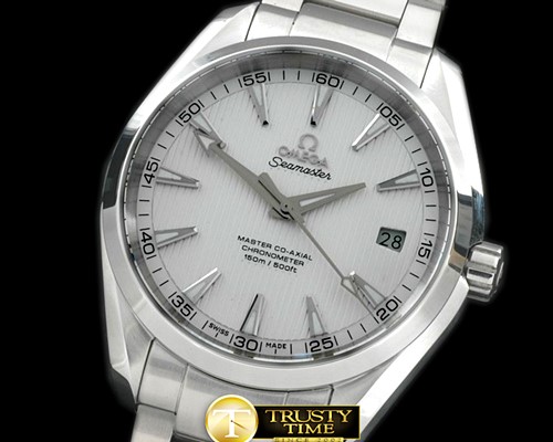 오메가 Aqua Terra Auto SS/SS White Miyota 8205 -OMG0324A