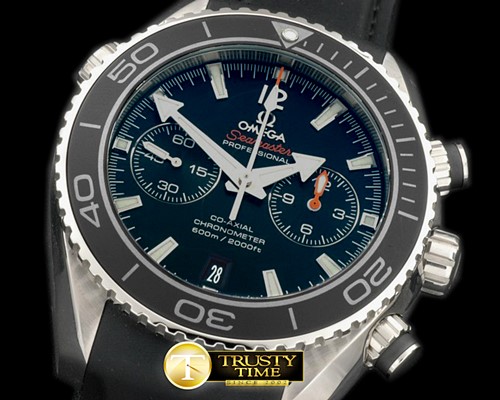 오메가 POcean Chrono SS/RU Blk 7750 -OMG0329