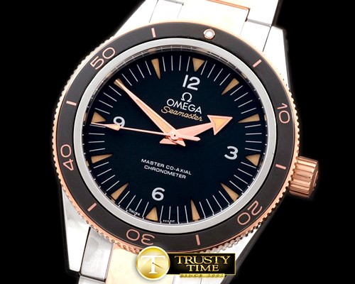 오메가 Seamaster 2014 SS/SS Blk Miyota 8205 -OMG0336