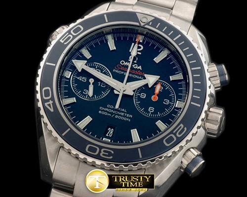 오메가 POcean Chrono TI/TI Blue 7750 -OMG0342