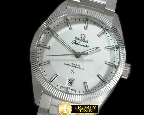 오메가 Globemaster SS/SS White Miyota 8205 -OMG0410A